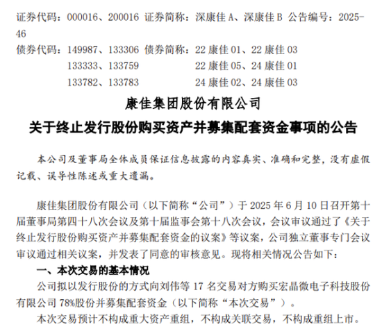 000016，终止收(🚬)购！